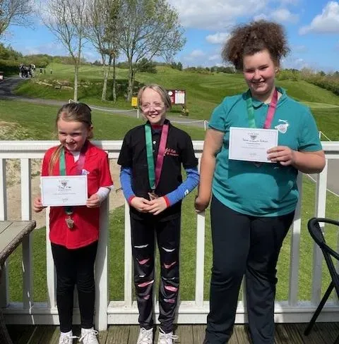 Junior Success in Faldo Futures Event
